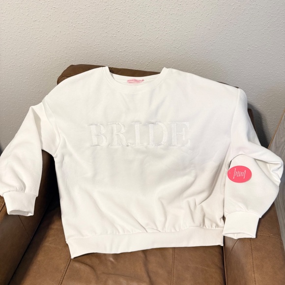 Brand New BRIDE Embroidered Sweatshirt - Picture 5 of 5